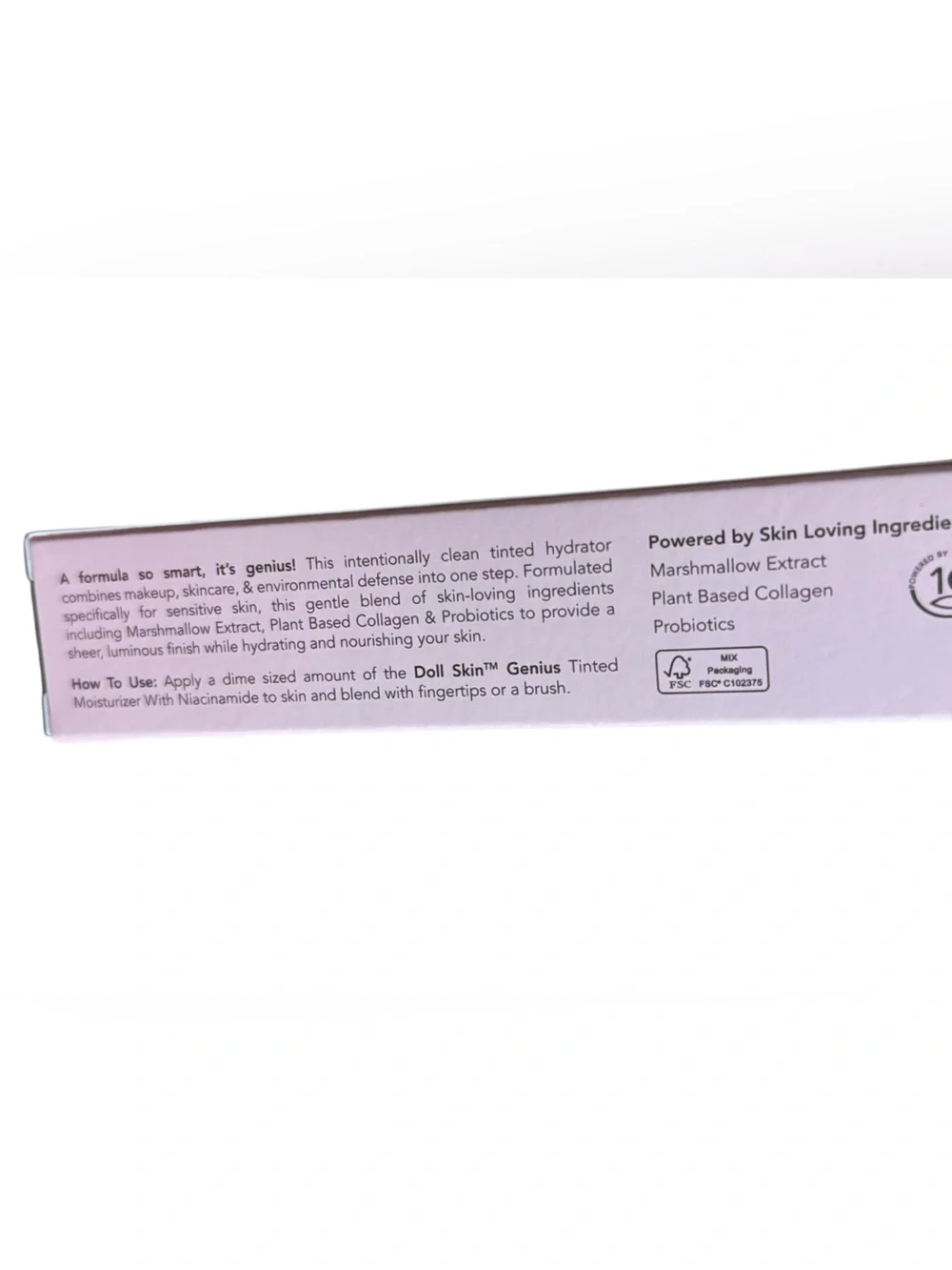 Doll 10 Genius Tinted Moisturizer 1oz 20ml New In Box